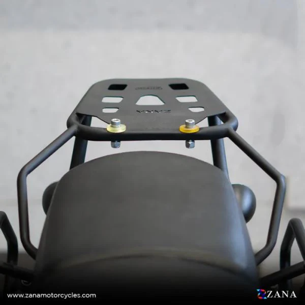 Zana Top Rack With Plate New W-1 Cb350 H'ness Honda Split Seat/single Seat Version-2 (ZI-8130B) - Image 3