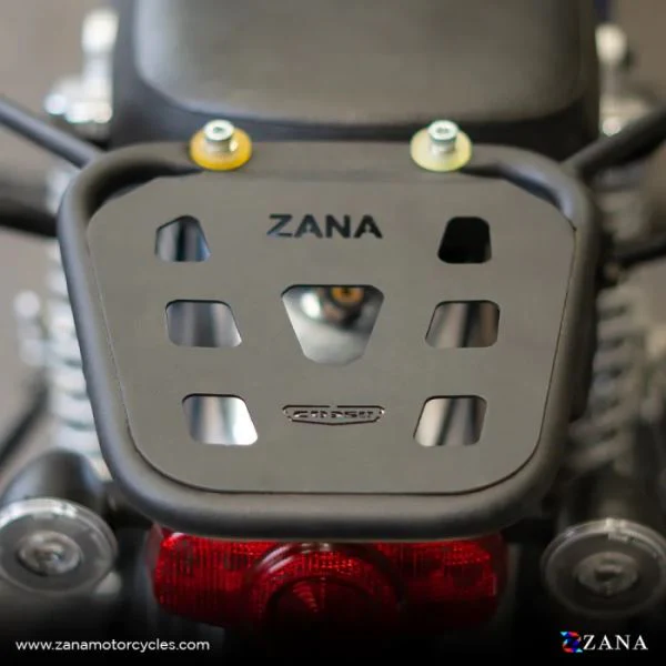 Zana Top Rack With Plate New W-1 Cb350 H'ness Honda Split Seat/single Seat Version-2 (ZI-8130B) - Image 4