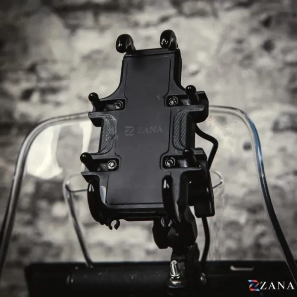 Zana Universal Mobile Holder with Charger BLU - ZI-PH-007 - Image 3