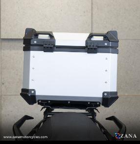 ZANA Universal Top Box Aluminium (55 ltr) Silver - ZI-TB-013 - Image 3