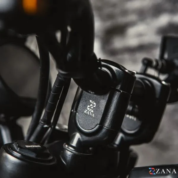 Zana Vertical Handlebar Riser Texture Matt Black For Himalayan 450-ZI-8532 - Image 2